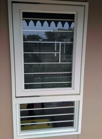 Galvanized Steel French Windows