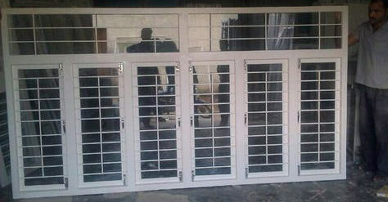 Galvanized Steel French Windows