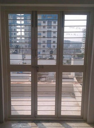 Three Shutter French Door